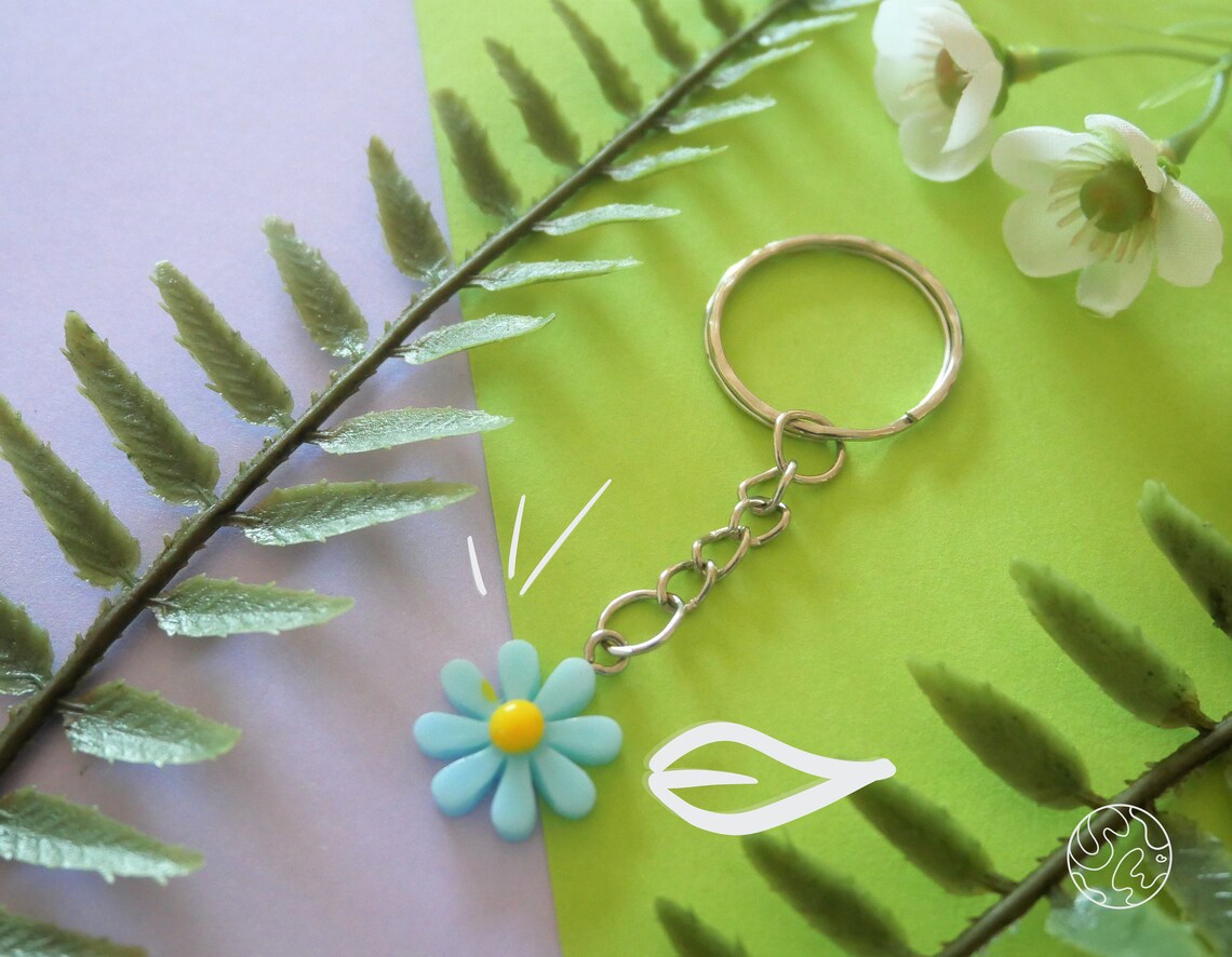 • Daisy Flower - Porte-clé / Keychain •