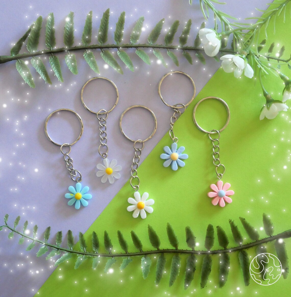 • Daisy Flower - Porte-clé / Keychain •