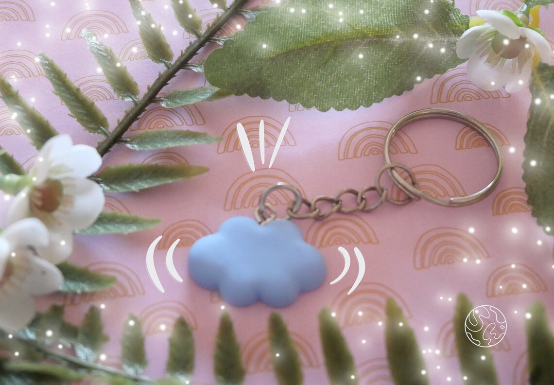 • Soft Cloud - Porte-clé / Keychain •