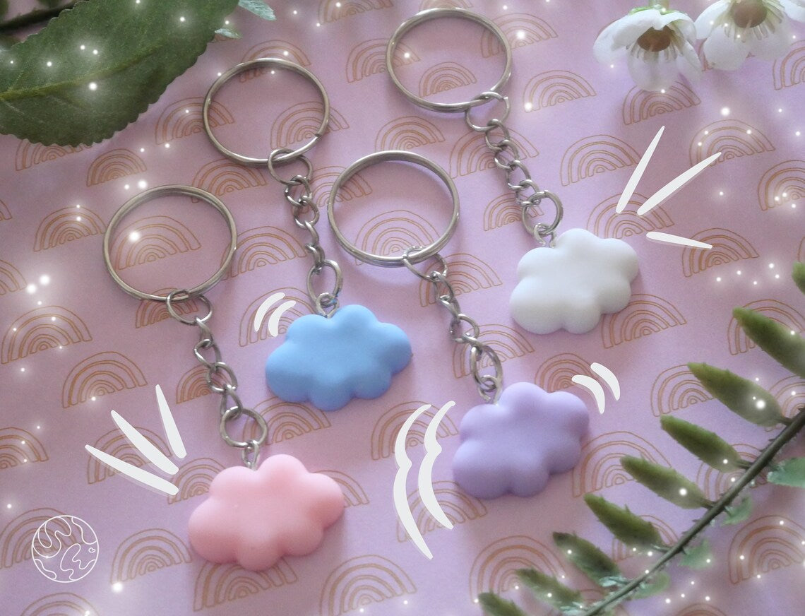 • Soft Cloud - Porte-clé / Keychain •