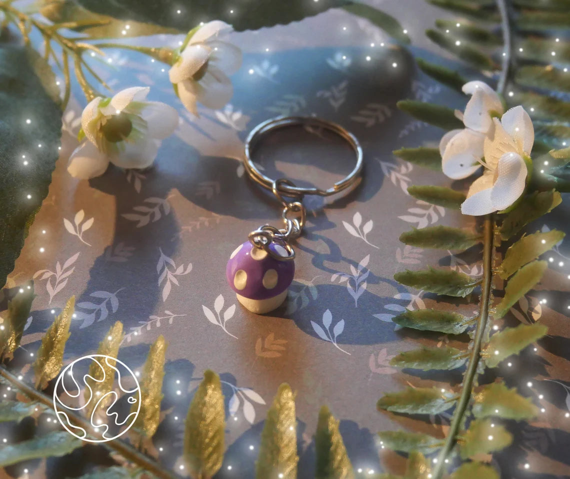 • Cute Mushroom - Porte-clé / Keychain •