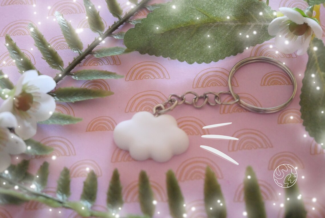 • Soft Cloud - Porte-clé / Keychain •