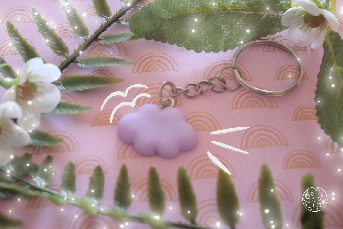 • Soft Cloud - Porte-clé / Keychain •