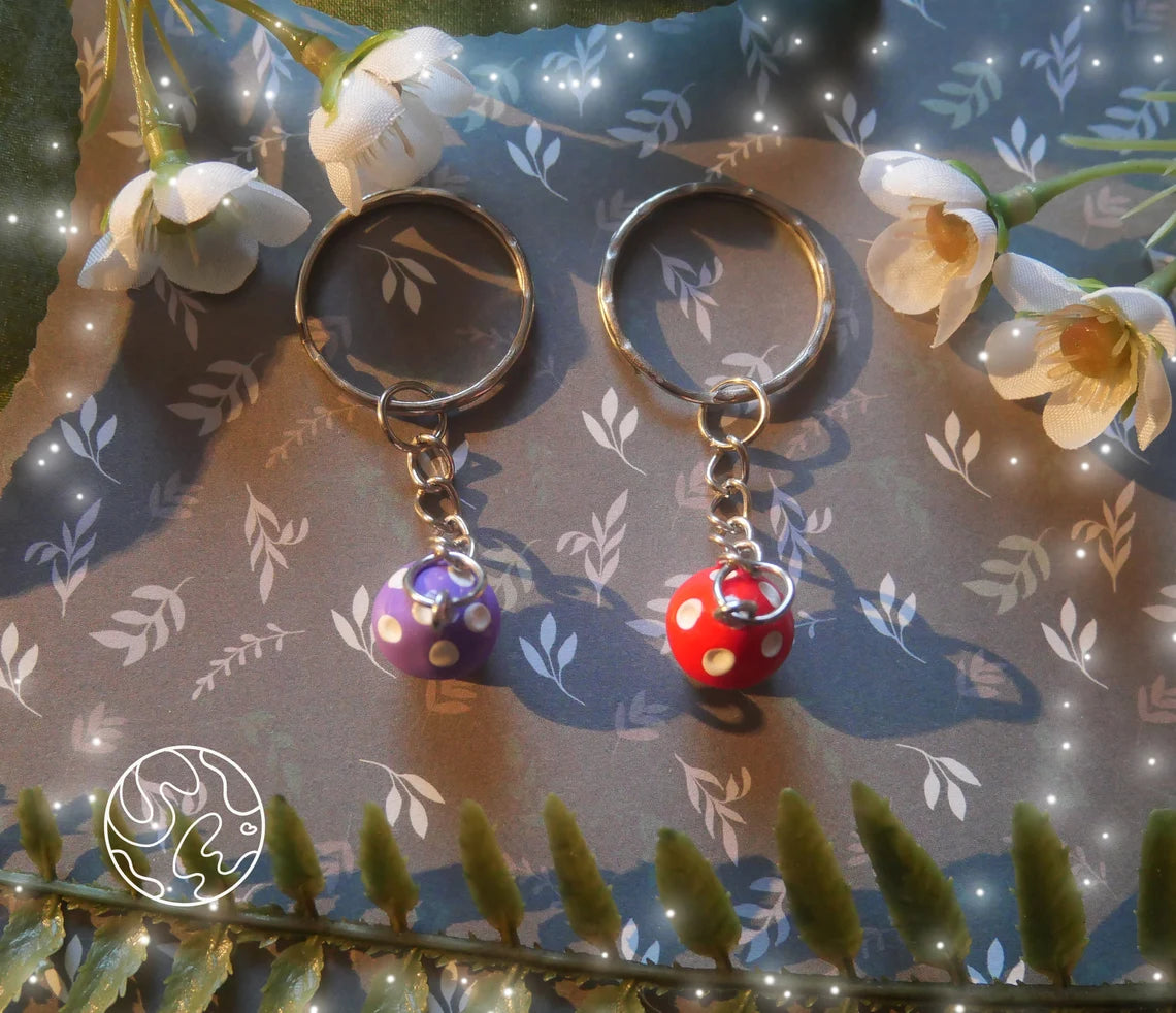 • Cute Mushroom - Porte-clé / Keychain •