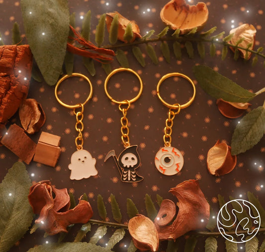 • Spooky Halloween - Or - Porte-clé / Keychain •