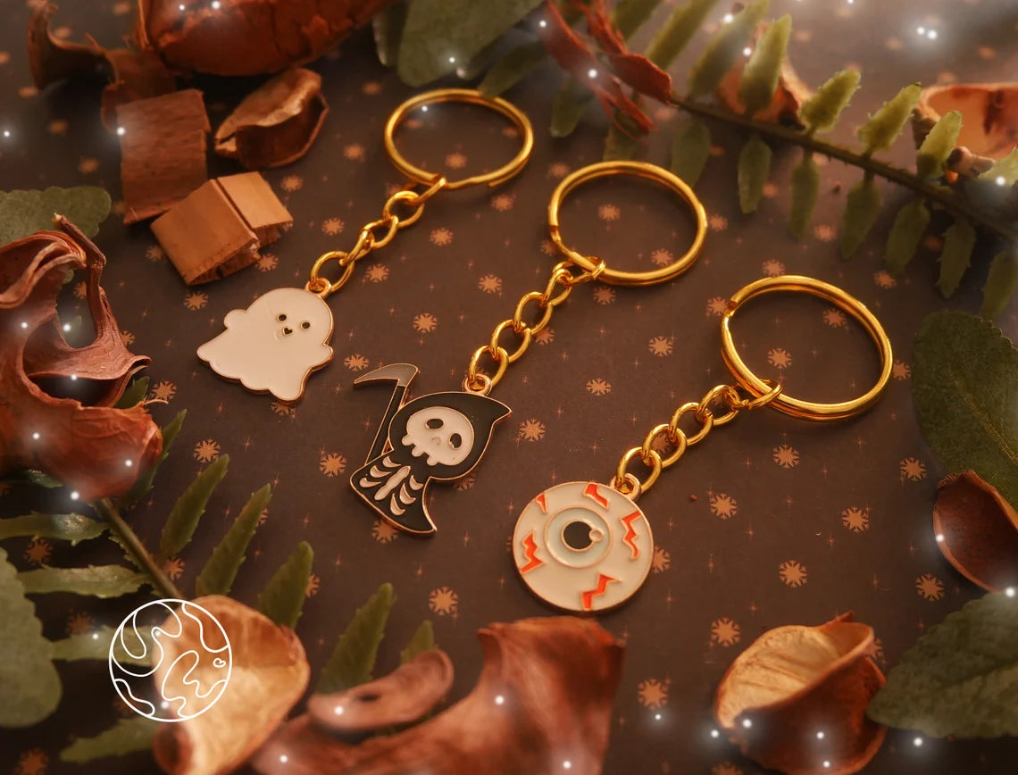 • Spooky Halloween - Or - Porte-clé / Keychain •