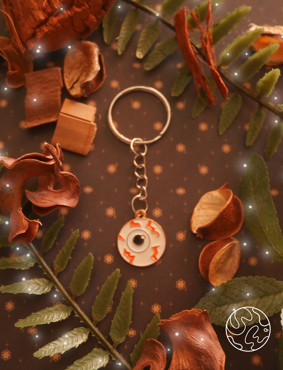 • Spooky Halloween - Argent - Porte-clé / Keychain •